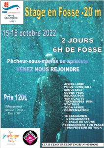 Stage apnée en fosse de 20m à Civaux @ Abysséa | Civaux | Nouvelle-Aquitaine | France
