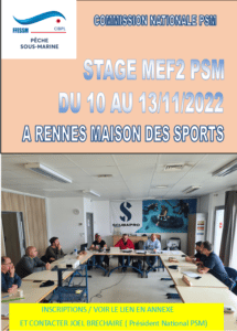 Formation et examen MEF 2 PSM @ Maison départementale des sports | Rennes | Bretagne | France