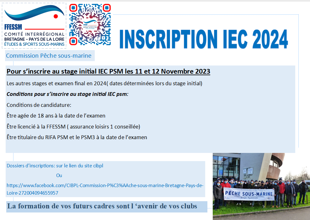 Stage initial et passerelle IEC et MEF1 PSM @ Maison départementale des sports | Rennes | Bretagne | France