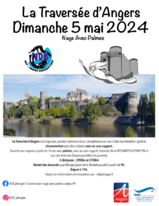 La TRAVERSÉE D'ANGERS - Nage avec palmes le 5 mai 2024 @ Angers