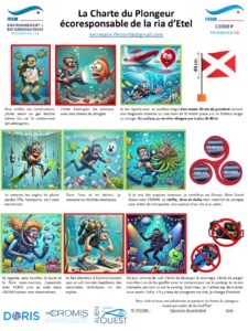 La charte du plongeur écoresponsable de la ria d'Etel